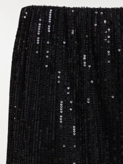 Pantalon sequins grande taille femme