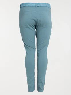 Pantalon skinny grande taille femme