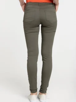 Pantalon skinny kaki quite femme