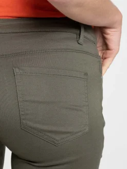 Pantalon skinny kaki quite femme
