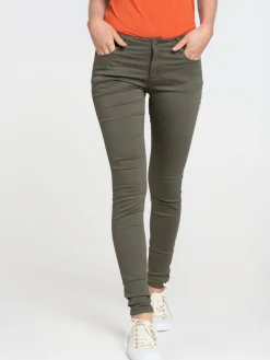Pantalon skinny kaki quite femme