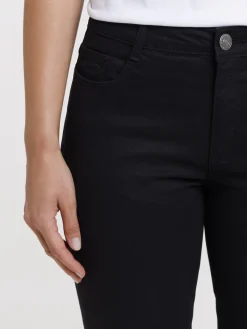 Pantalon skinny noir femme