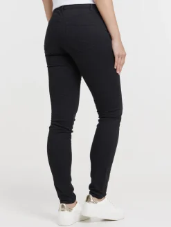 Pantalon skinny noir femme