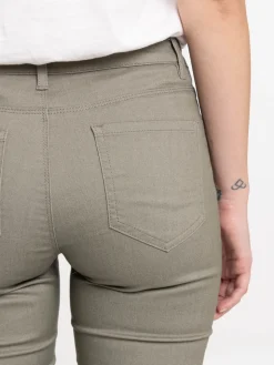 Pantalon skinny tilleul femme