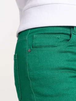Pantalon skinny vert bosphore femme