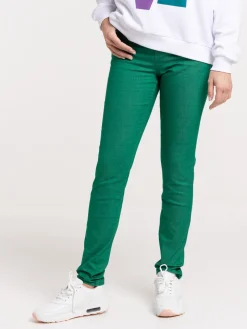 Pantalon skinny vert bosphore femme
