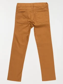 Pantalon slim camel garçon (3-12A)