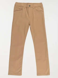 Pantalon slim dune garçon (3-12A)