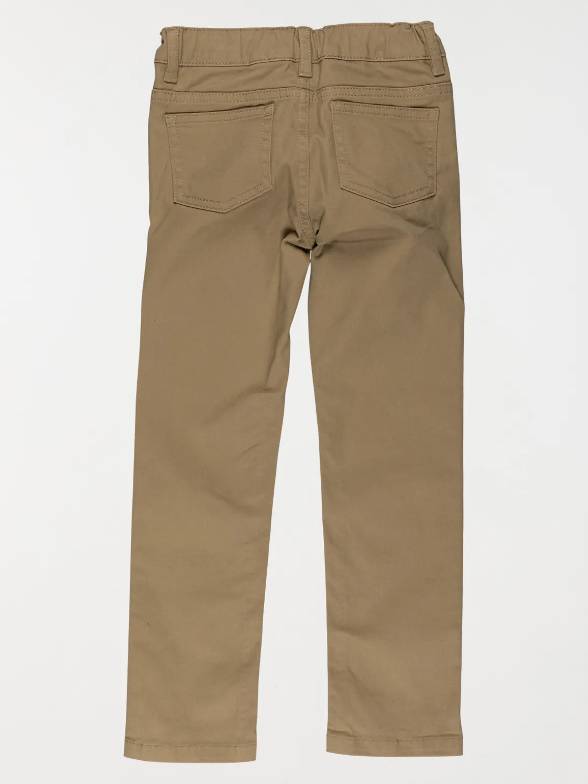 Pantalon slim lin grisé garçon (3-8A)