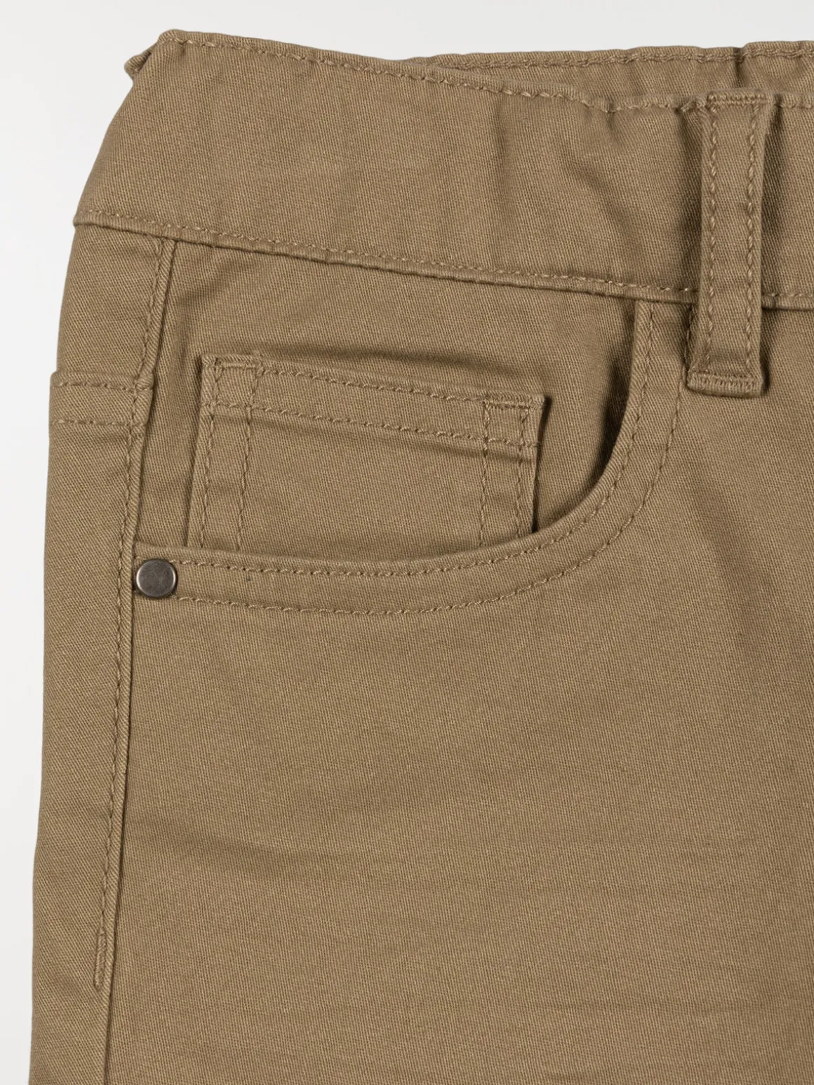 Pantalon slim lin grisé garçon (3-8A)