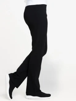 Pantalon sport basique noir femme
