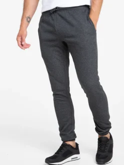 Pantalon sport gris anthracite chiné