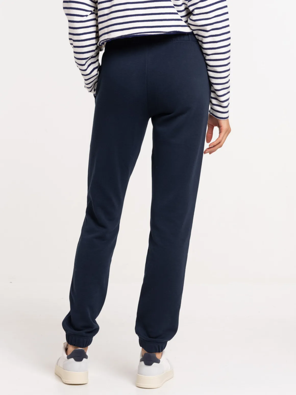 Pantalon sport marine navy femme