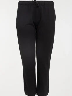 Pantalon sport noir grande taille femme