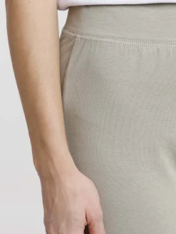Pantalon sport évasé mousse clair femme