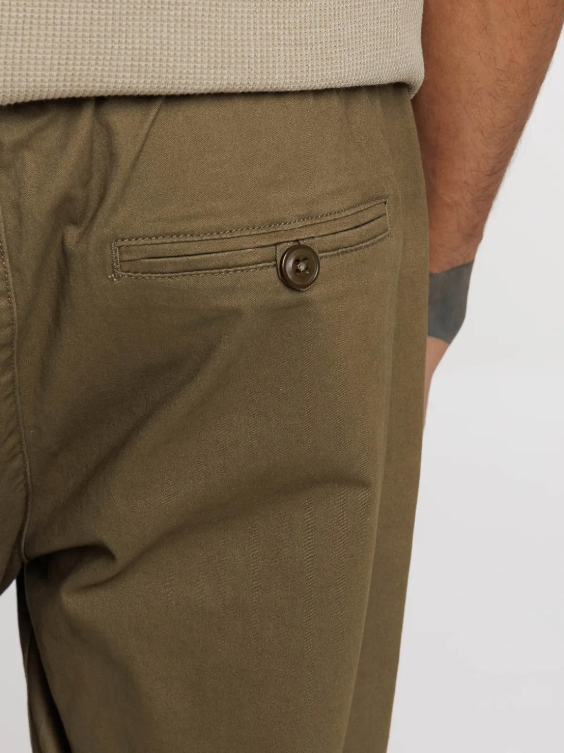 Pantalon taille élastiquée homme