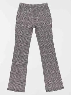 Pantalon évasé à carreaux fille (3-12A)