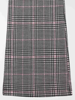 Pantalon évasé à carreaux fille (3-12A)