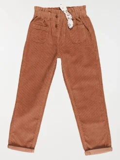 Pantalon velours fille (3-12A)