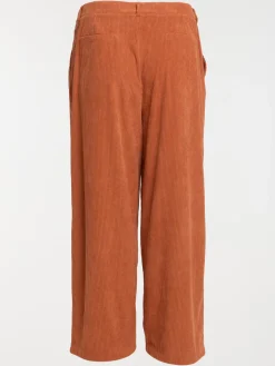 Pantalon velours grande taille femme