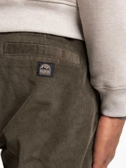 Pantalon velours kaki quite homme