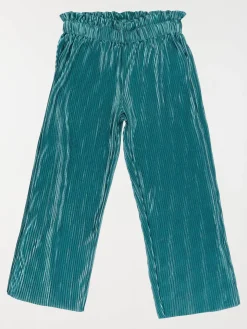 Pantalon velours large fille (3-12A)