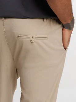 Pantalon ville coloris taupe homme