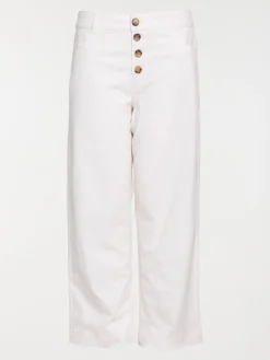 Pantalon wide leg grande taille femme