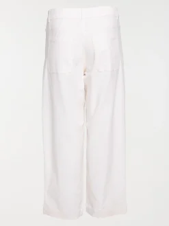 Pantalon wide leg grande taille femme