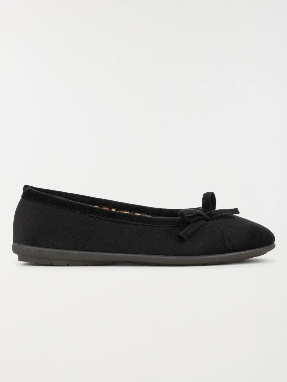 Pantoufle ballerine noir femme (36-42)