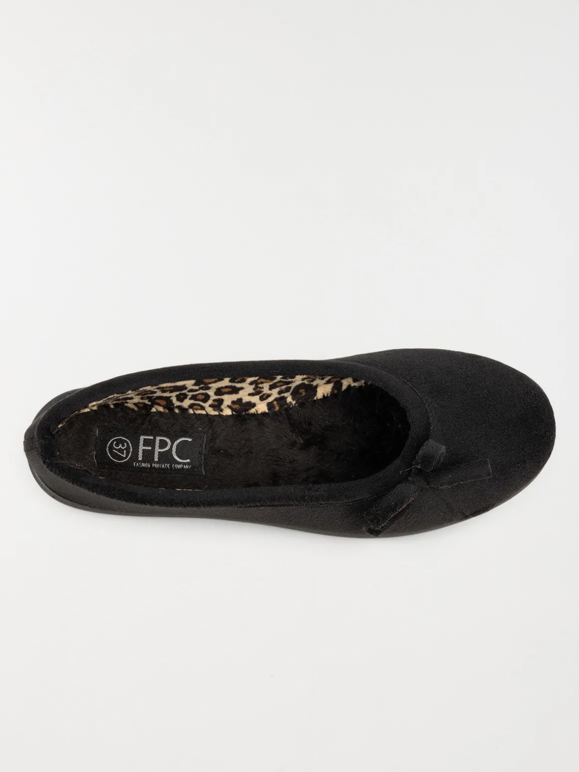 Pantoufle ballerine noir femme (36-42)