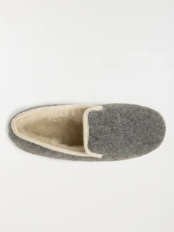 Pantoufle fermée femme gris (36-41)