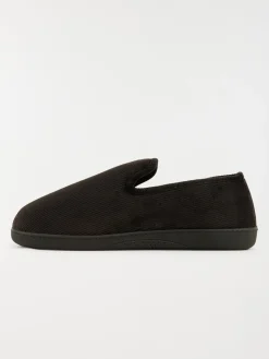 Pantoufle noir Isotoner homme (40-46)