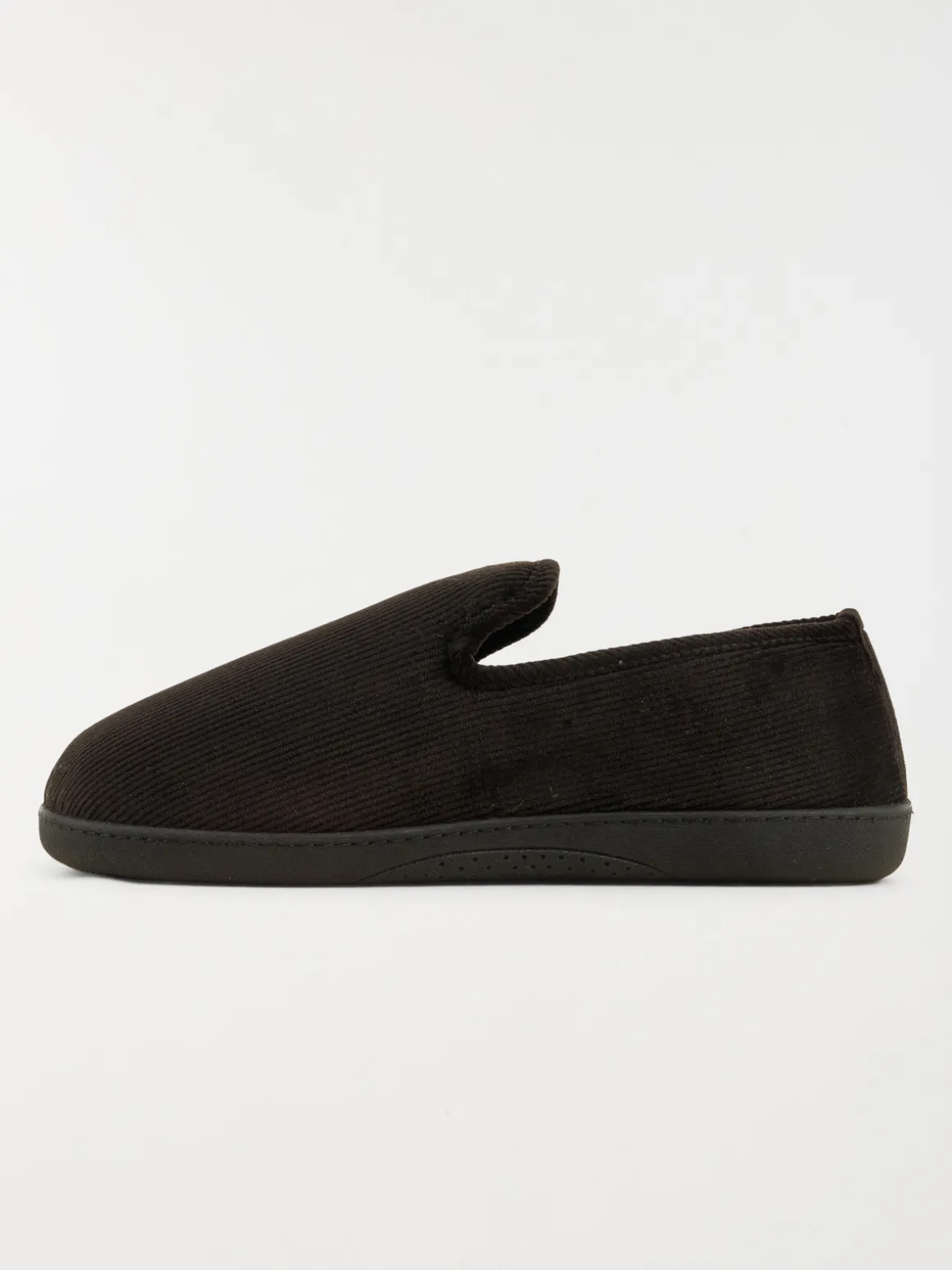 Pantoufle noir Isotoner homme (40-46)