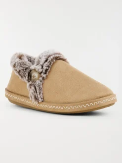 Pantoufles camel femme (36-41)