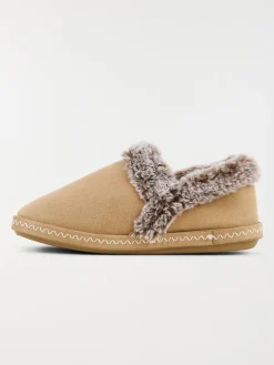 Pantoufles camel femme (36-41)