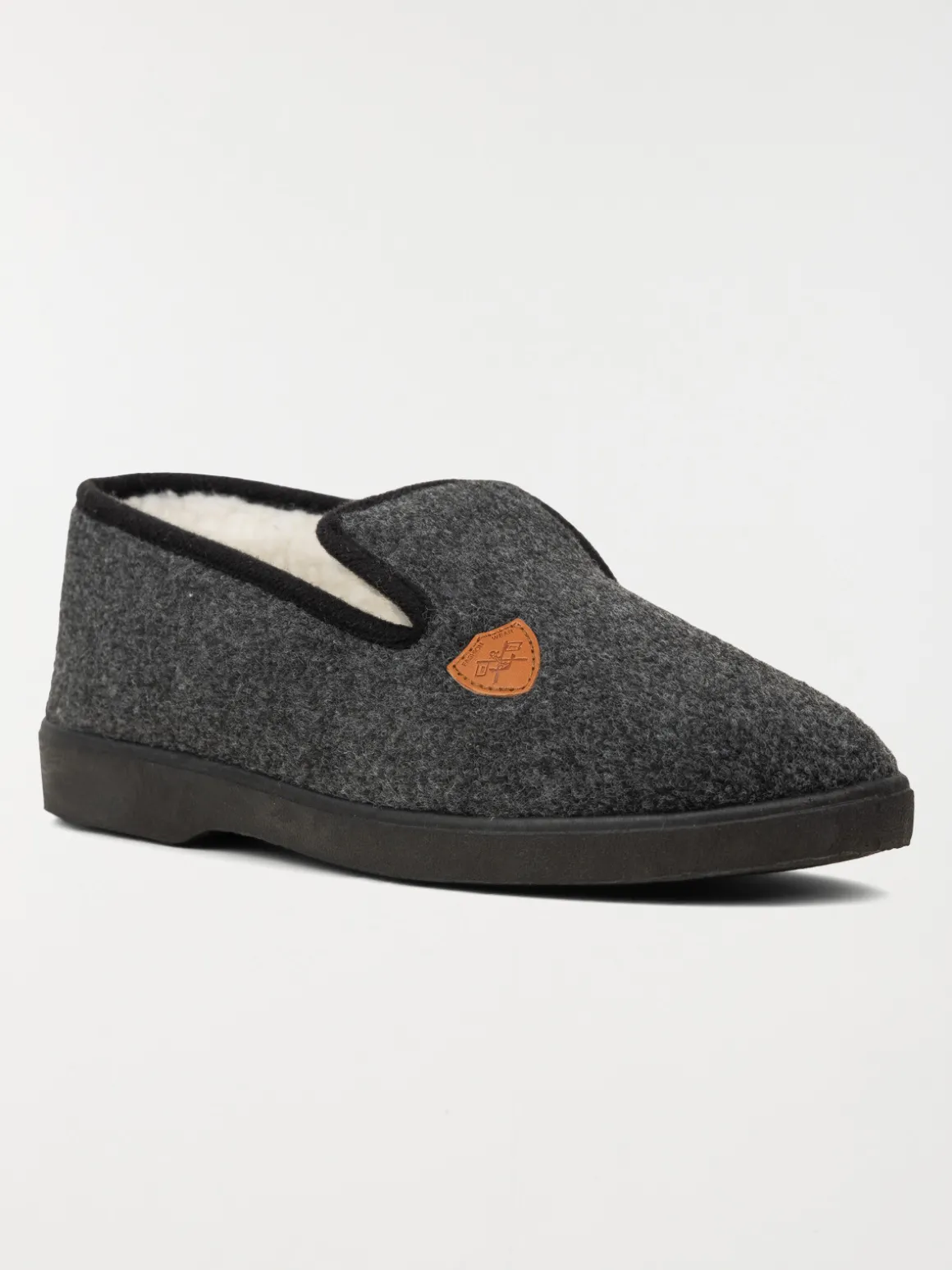 Pantoufles homme gris (40-45)