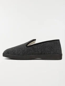 Pantoufles homme gris (40-45)