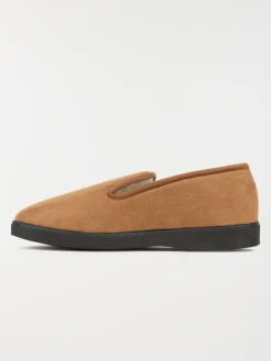 Pantoufles marron homme (39-45)