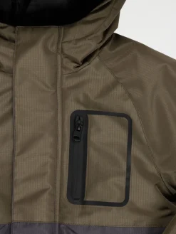 Parka capuche bicolore garçon (3-12A)