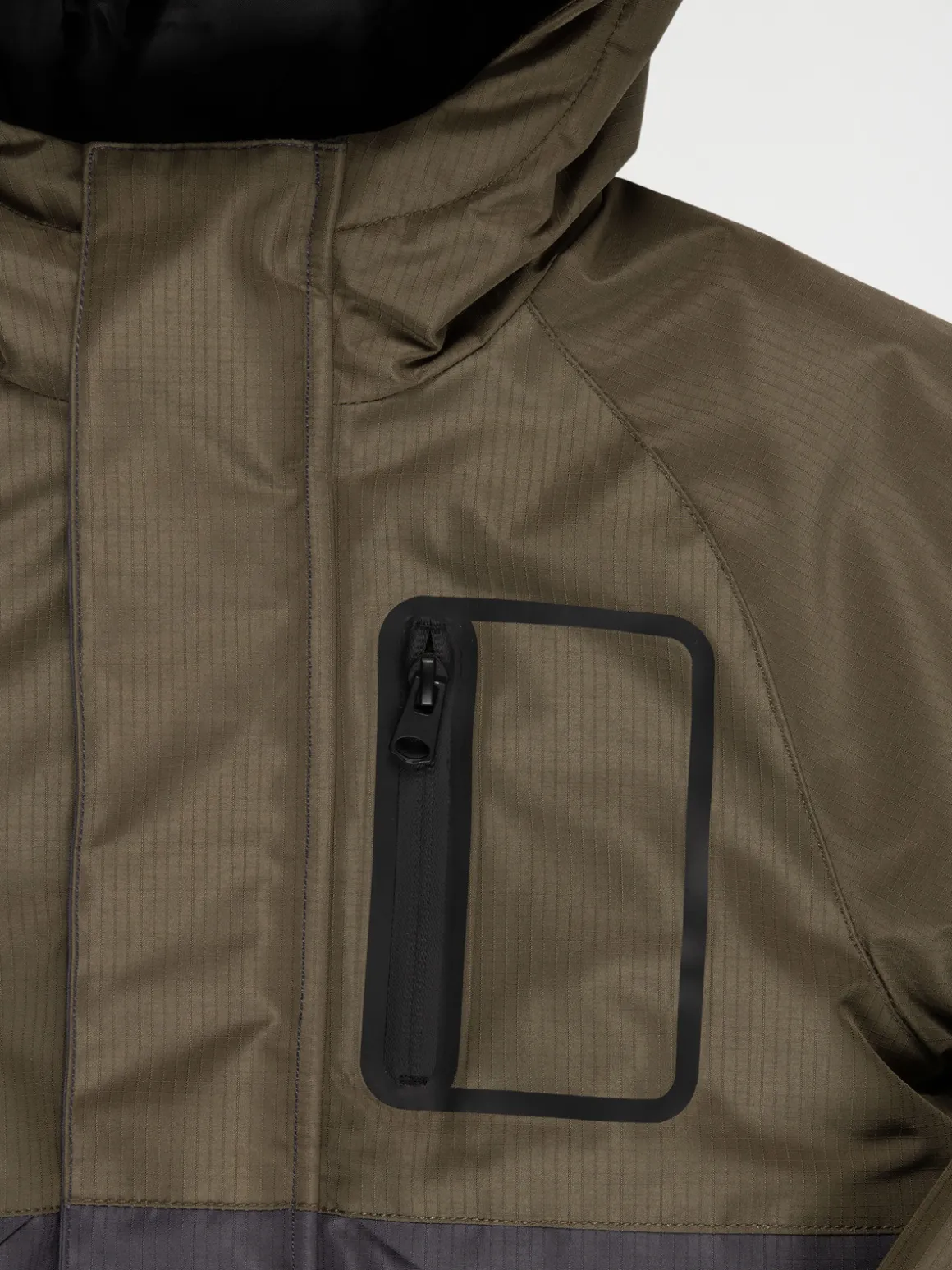 Parka capuche bicolore garçon (3-12A)