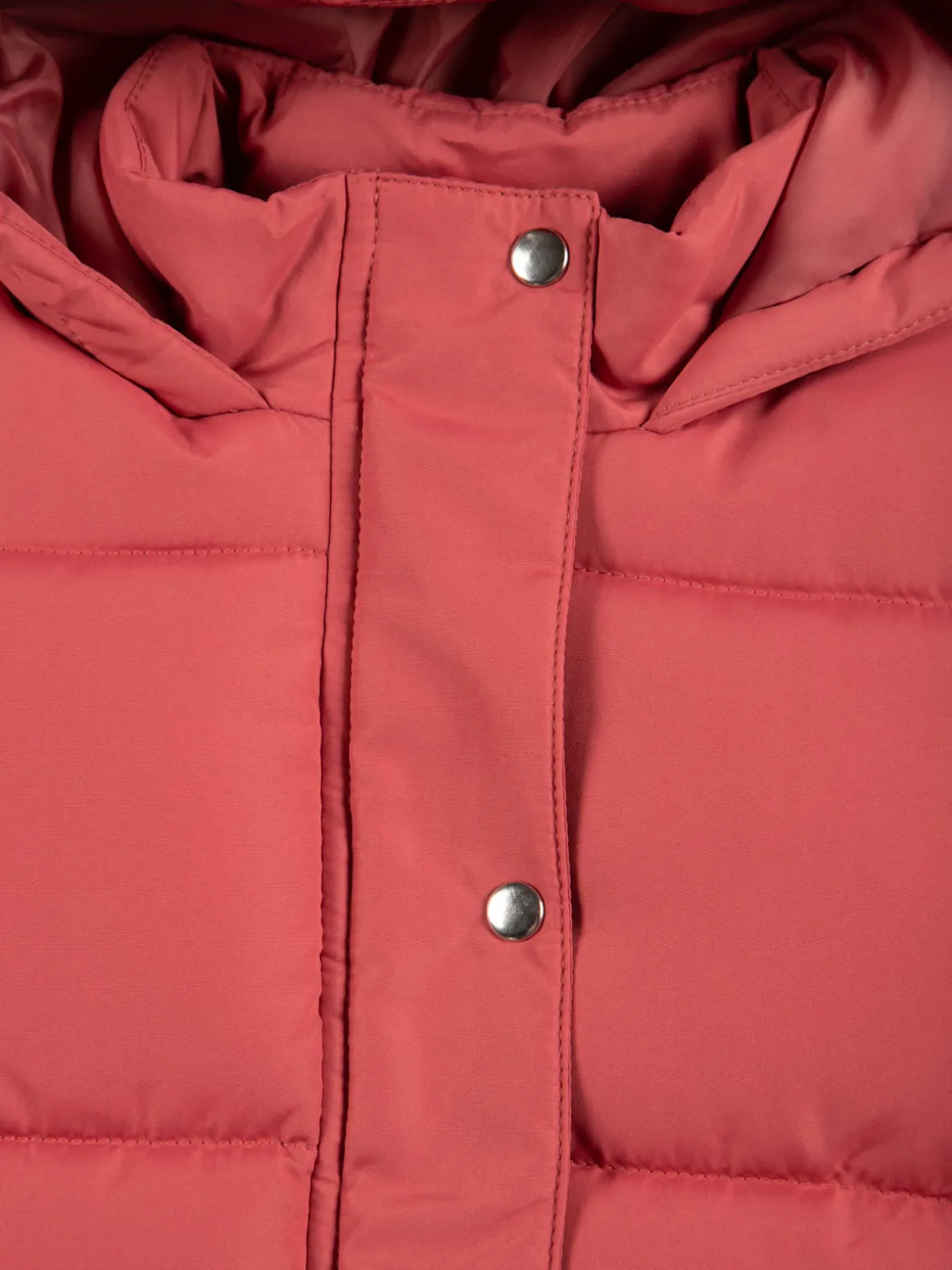 Parka capuche grenat fille (3-24M)