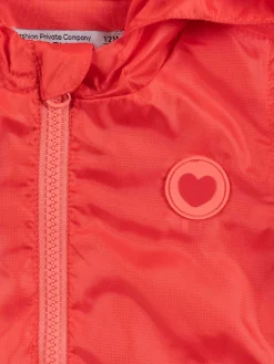 Parka capuche pastèque fille (6-24M)