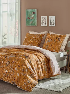 Parure 2 personnes fleurie 240x220 cm