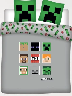 Parure MINECRAFT 2 personnes 240x220 cm