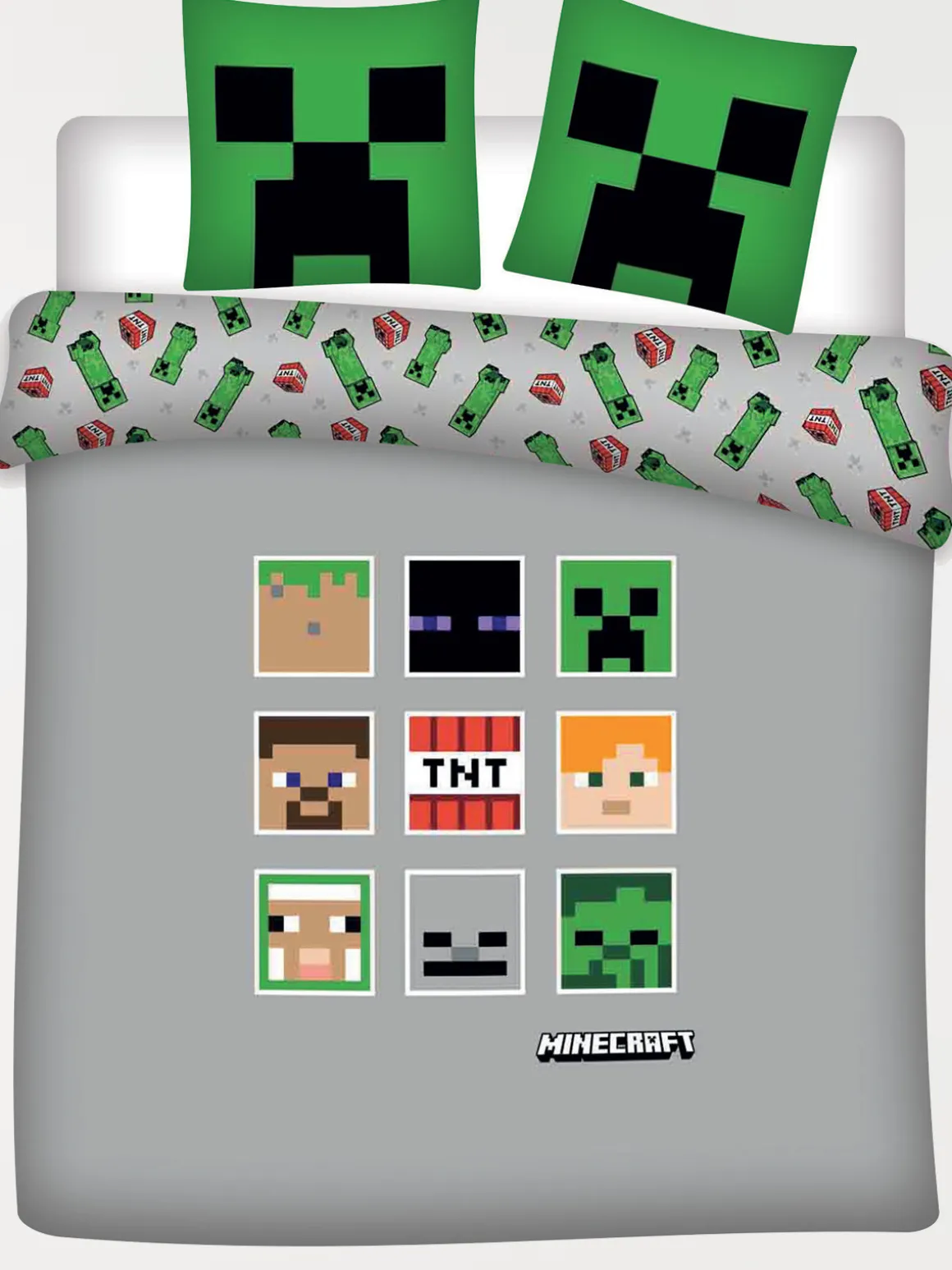 Parure MINECRAFT 2 personnes 240x220 cm