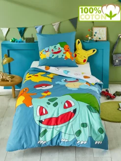 Parure POKEMON 1 personne 140 x 200 cm