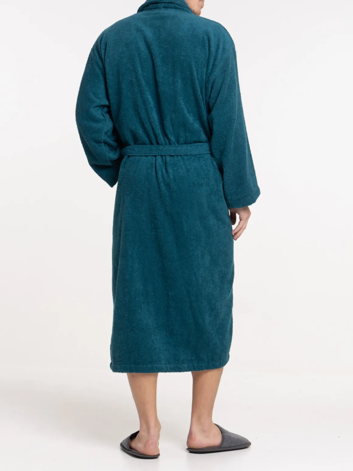 Peignoir adulte coloris émeraude