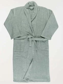 Peignoir adulte sauge