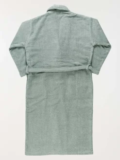 Peignoir adulte sauge